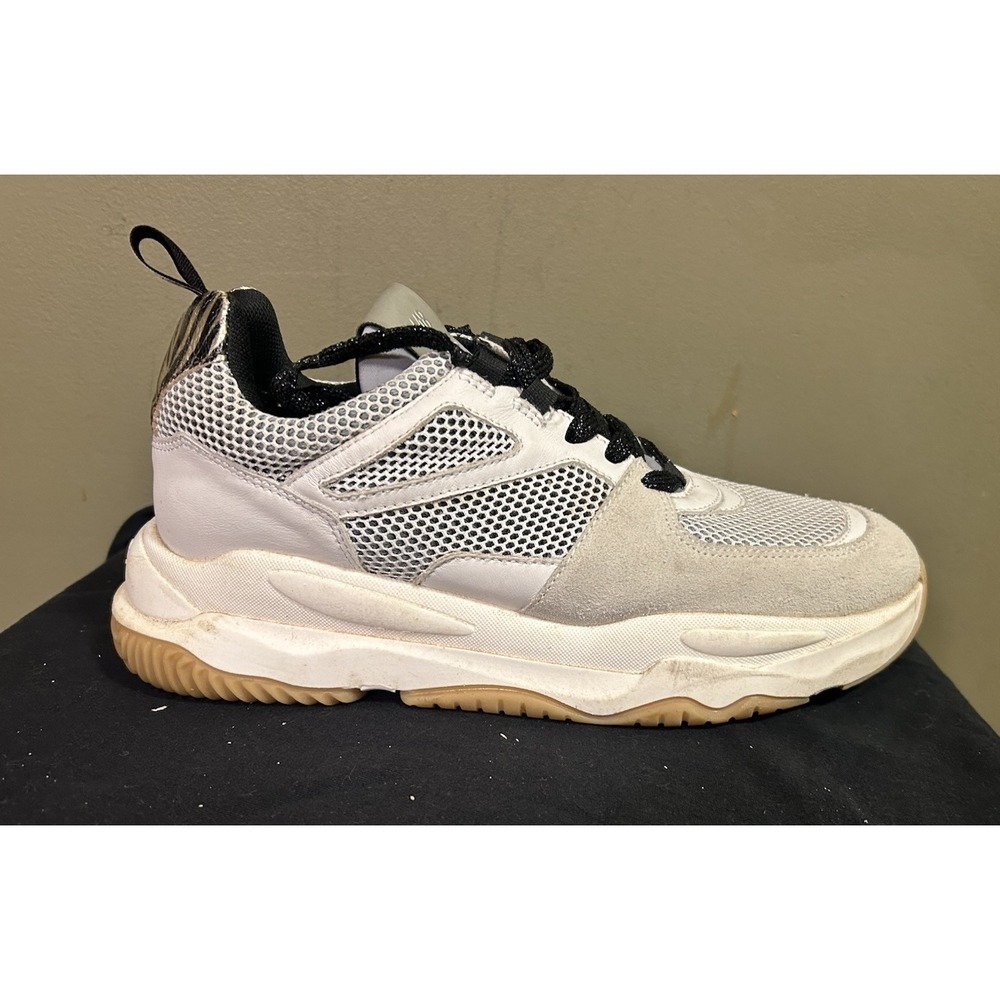 P448 Luke Low Top White Chunky Platform Sneaker Womwns Sz 40 US 9.5/10